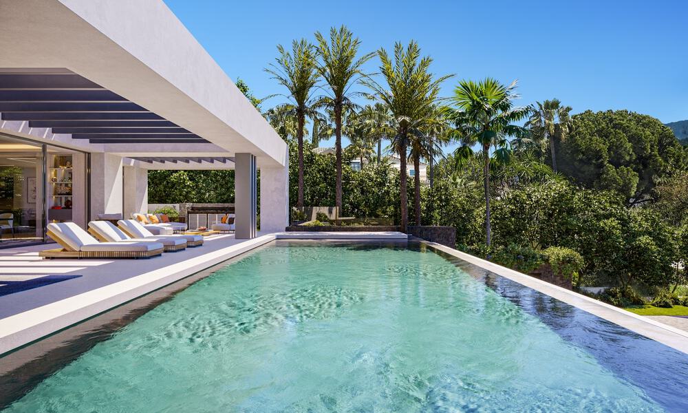 Villa de luxe contemporaine et architecturale à vendre à proximité du club de golf La Quinta à Benahavis - Marbella 45767