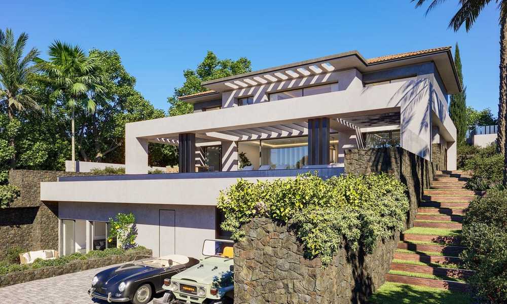 Villa de luxe contemporaine et architecturale à vendre à proximité du club de golf La Quinta à Benahavis - Marbella 45771