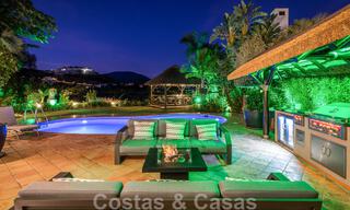 Villa de luxe méditerranéenne unique à vendre avec vue sur le terrain de golf dans un quartier résidentiel très convoité de La Quinta, Benahavis - Marbella 48443 