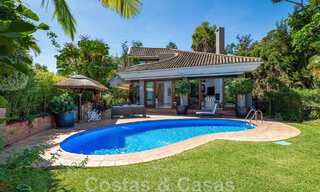 Villa de luxe méditerranéenne unique à vendre avec vue sur le terrain de golf dans un quartier résidentiel très convoité de La Quinta, Benahavis - Marbella 48463 