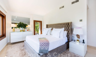 Villa de luxe méditerranéenne unique à vendre avec vue sur le terrain de golf dans un quartier résidentiel très convoité de La Quinta, Benahavis - Marbella 48469 