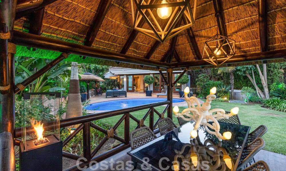 Villa de luxe méditerranéenne unique à vendre avec vue sur le terrain de golf dans un quartier résidentiel très convoité de La Quinta, Benahavis - Marbella 48494