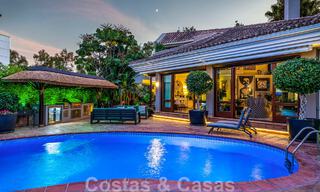 Villa de luxe méditerranéenne unique à vendre avec vue sur le terrain de golf dans un quartier résidentiel très convoité de La Quinta, Benahavis - Marbella 48497 