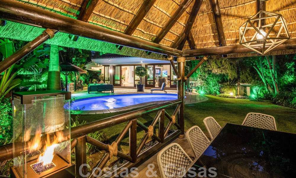 Villa de luxe méditerranéenne unique à vendre avec vue sur le terrain de golf dans un quartier résidentiel très convoité de La Quinta, Benahavis - Marbella 48502