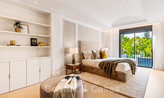 Vente d'une villa de luxe entourée de terrains de golf dans la vallée de Nueva Andalucia, Marbella 48748 