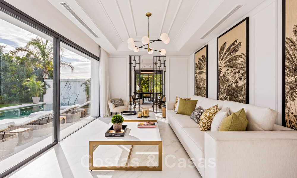 Vente d'une villa de luxe entourée de terrains de golf dans la vallée de Nueva Andalucia, Marbella 48757