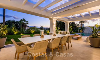 Vente d'une villa de luxe entourée de terrains de golf dans la vallée de Nueva Andalucia, Marbella 48770 
