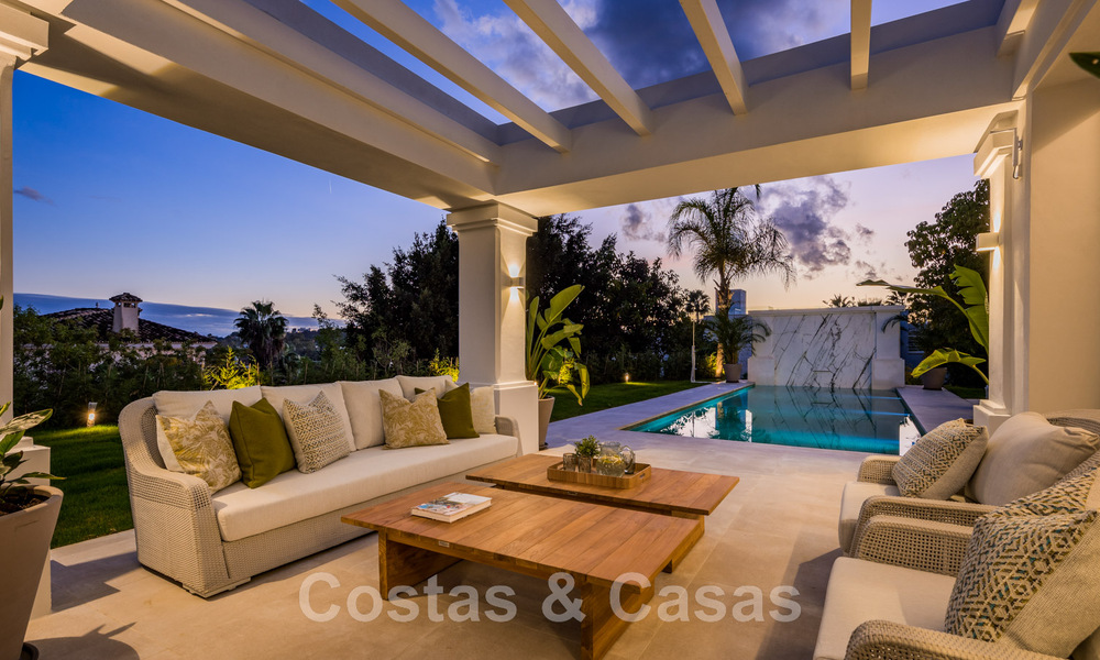 Vente d'une villa de luxe entourée de terrains de golf dans la vallée de Nueva Andalucia, Marbella 48771