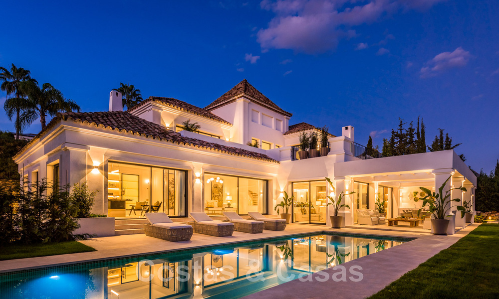 Vente d'une villa de luxe entourée de terrains de golf dans la vallée de Nueva Andalucia, Marbella 48772