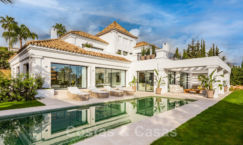 Vente d'une villa de luxe entourée de terrains de golf dans la vallée de Nueva Andalucia, Marbella 48792