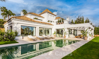 Vente d'une villa de luxe entourée de terrains de golf dans la vallée de Nueva Andalucia, Marbella 48792 