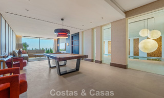 Majestueuse villa contemporaine de construction neuve à vendre avec une vue sublime sur la mer dans les collines de La Quinta à Benahavis - Marbella 786673 