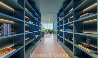 Majestueuse villa contemporaine de construction neuve à vendre avec une vue sublime sur la mer dans les collines de La Quinta à Benahavis - Marbella 786681 