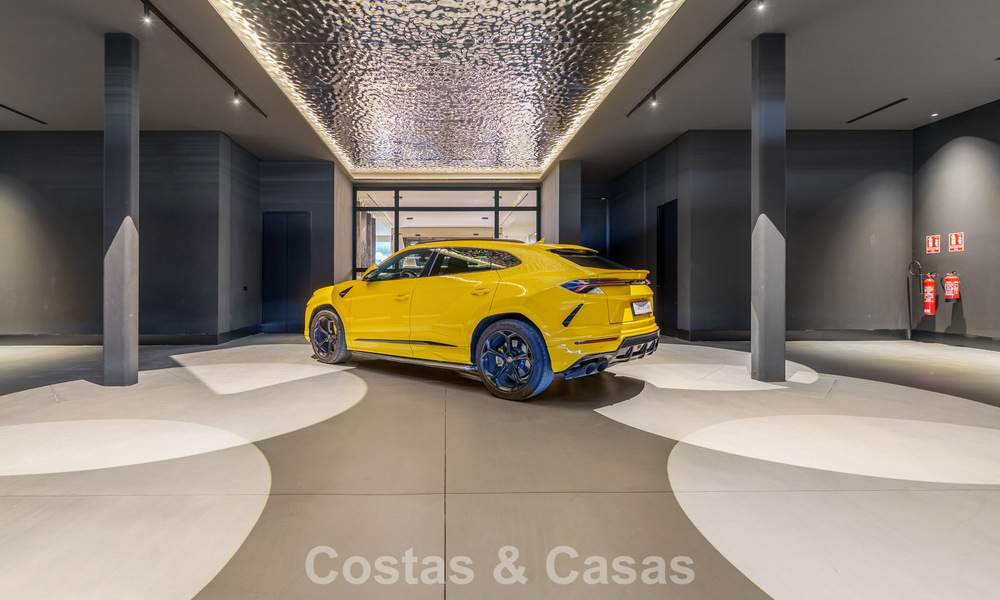 Majestueuse villa contemporaine de construction neuve à vendre avec une vue sublime sur la mer dans les collines de La Quinta à Benahavis - Marbella 786683