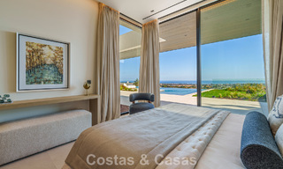 Majestueuse villa contemporaine de construction neuve à vendre avec une vue sublime sur la mer dans les collines de La Quinta à Benahavis - Marbella 786709 