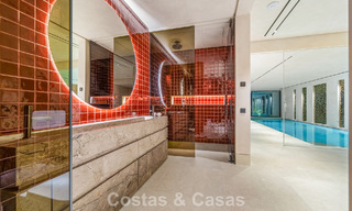 Majestueuse villa contemporaine de construction neuve à vendre avec une vue sublime sur la mer dans les collines de La Quinta à Benahavis - Marbella 786721 