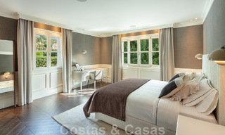Spectaculaire villa de luxe à vendre, de style architectural méditerranéen, dans le prestigieux quartier de villas Sierra Blanca, sur le Golden Mile de Marbella 46227 