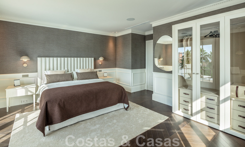 Spectaculaire villa de luxe à vendre, de style architectural méditerranéen, dans le prestigieux quartier de villas Sierra Blanca, sur le Golden Mile de Marbella 46231