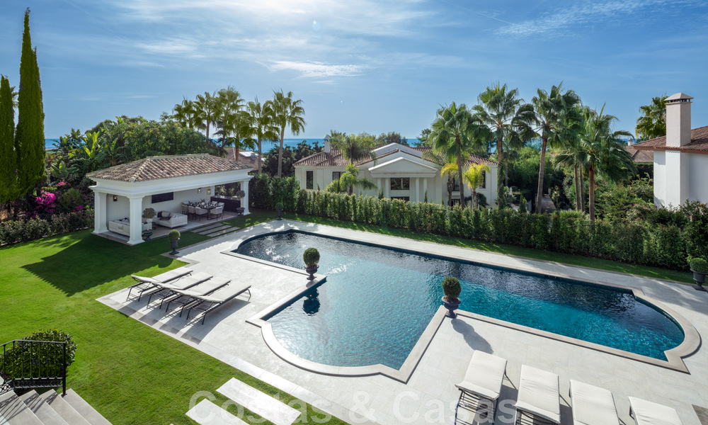 Spectaculaire villa de luxe à vendre, de style architectural méditerranéen, dans le prestigieux quartier de villas Sierra Blanca, sur le Golden Mile de Marbella 46233