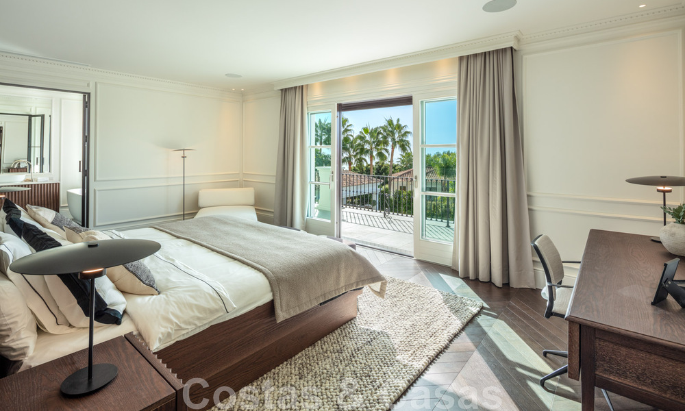 Spectaculaire villa de luxe à vendre, de style architectural méditerranéen, dans le prestigieux quartier de villas Sierra Blanca, sur le Golden Mile de Marbella 46235