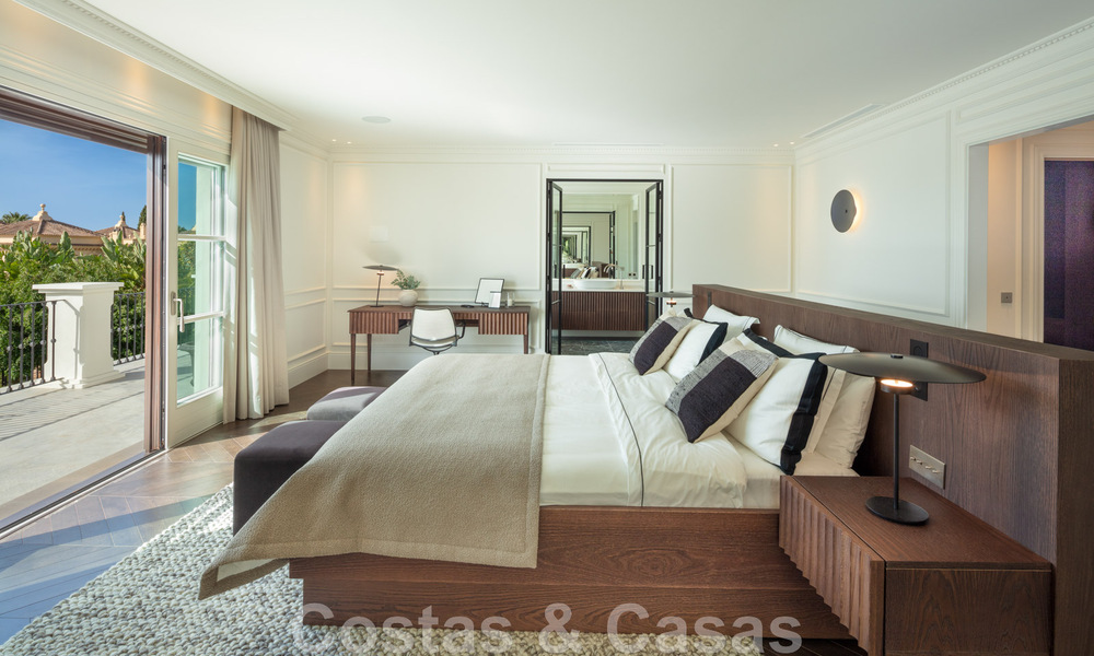 Spectaculaire villa de luxe à vendre, de style architectural méditerranéen, dans le prestigieux quartier de villas Sierra Blanca, sur le Golden Mile de Marbella 46236