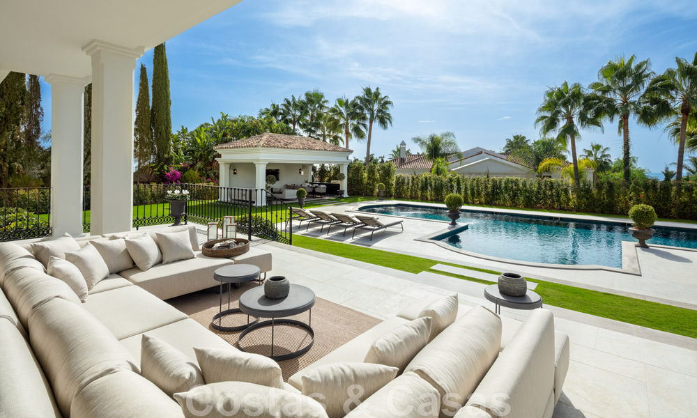 Spectaculaire villa de luxe à vendre, de style architectural méditerranéen, dans le prestigieux quartier de villas Sierra Blanca, sur le Golden Mile de Marbella 46242