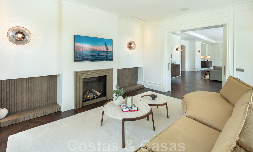 Spectaculaire villa de luxe à vendre, de style architectural méditerranéen, dans le prestigieux quartier de villas Sierra Blanca, sur le Golden Mile de Marbella 46254
