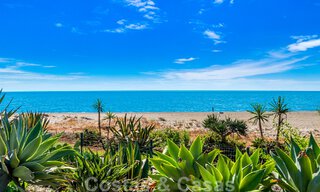 Spacieux appartement rénové à vendre dans un complexe de plage avec vue panoramique sur la mer, sur le nouveau Golden Mile entre Marbella et Estepona 46532 