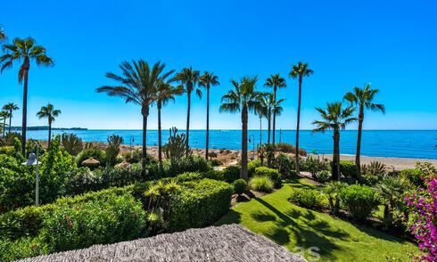 Spacieux appartement rénové à vendre dans un complexe de plage avec vue panoramique sur la mer, sur le nouveau Golden Mile entre Marbella et Estepona 46561