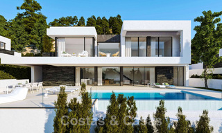 Villa de nouvelle construction d'un projet exclusif à vendre dans un emplacement privilégié, sur les collines de Benahavis - Marbella 46323 