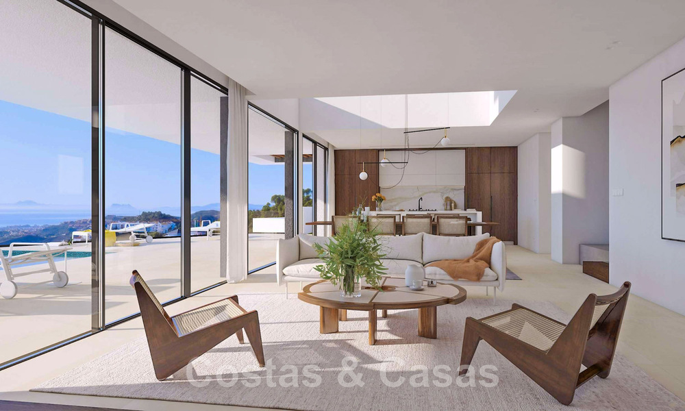 Le dernière villa de nouvelle construction d'un projet exclusif à vendre dans un emplacement privilégié, sur les collines de Benahavis - Marbella 46331
