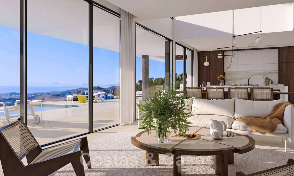 Le dernière villa de nouvelle construction d'un projet exclusif à vendre dans un emplacement privilégié, sur les collines de Benahavis - Marbella 46334