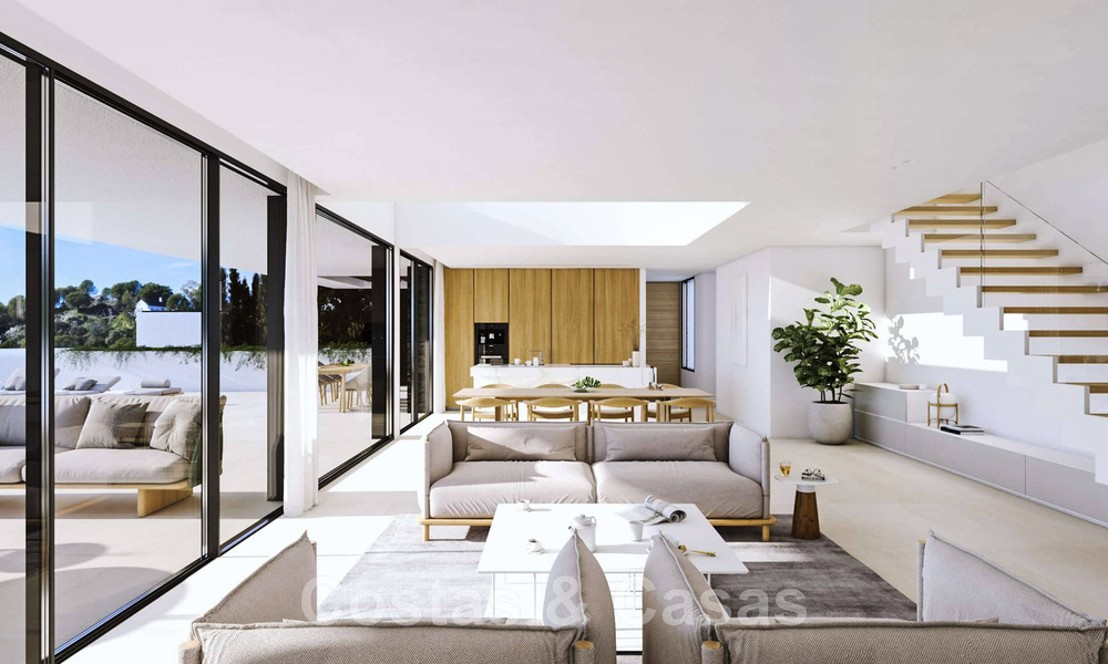 Le dernière villa de nouvelle construction d'un projet exclusif à vendre dans un emplacement privilégié, sur les collines de Benahavis - Marbella 46346