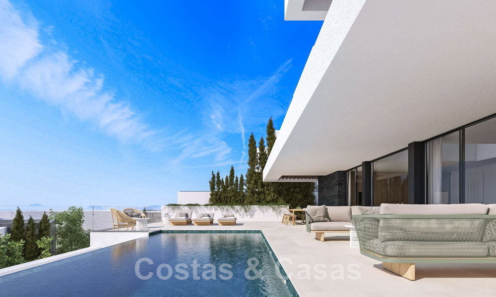 Le dernière villa de nouvelle construction d'un projet exclusif à vendre dans un emplacement privilégié, sur les collines de Benahavis - Marbella 46349