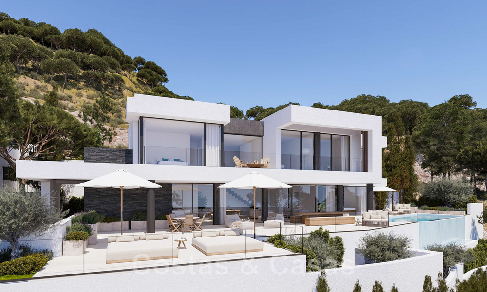 Le dernière villa de nouvelle construction d'un projet exclusif à vendre dans un emplacement privilégié, sur les collines de Benahavis - Marbella 46355