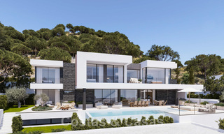 Villa de nouvelle construction d'un projet exclusif à vendre dans un emplacement privilégié, sur les collines de Benahavis - Marbella 46357 