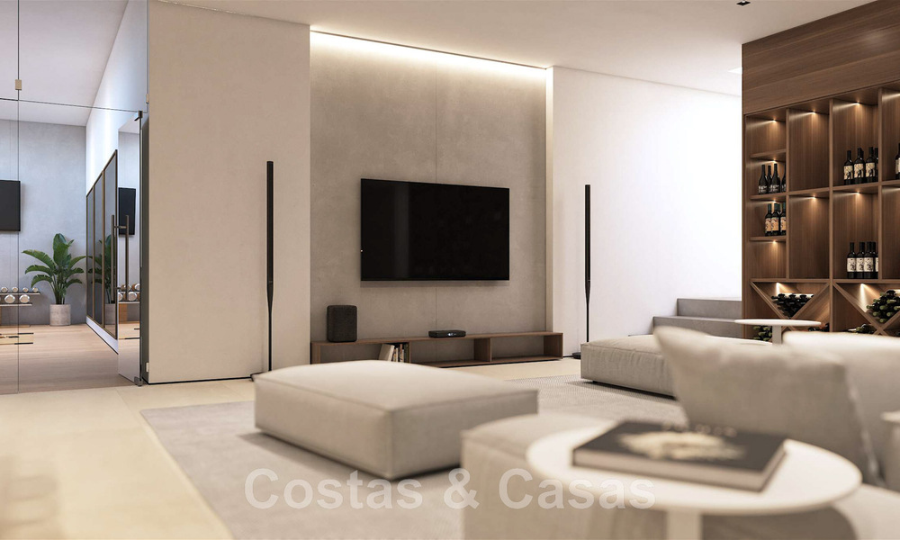 Villa de nouvelle construction d'un projet exclusif à vendre dans un emplacement privilégié, sur les collines de Benahavis - Marbella 46362