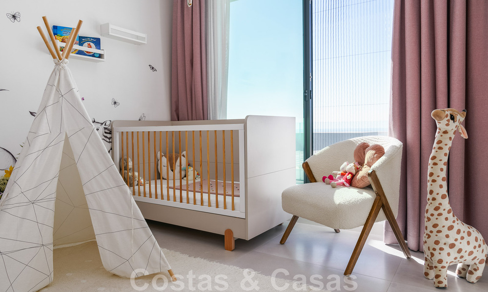 Vente d'une villa prête à emménager à l'architecture contemporaine dans une communauté de villas sécurisée à la frontière de Mijas et de Marbella 46385