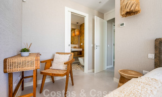 Vente d'une villa prête à emménager à l'architecture contemporaine dans une communauté de villas sécurisée à la frontière de Mijas et de Marbella 46396 