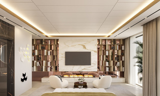 2 villas magistrales de luxe à vendre, en première ligne de Los Flamingos Golf à Marbella - Benahavis 46495 