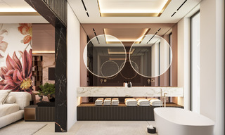 2 villas magistrales de luxe à vendre, en première ligne de Los Flamingos Golf à Marbella - Benahavis 46497 