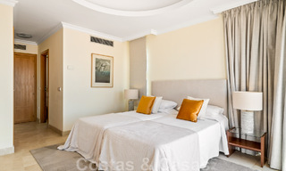 Spacieuse villa de style architectural méditerranéen authentique à vendre avec vue sur la mer dans un complexe de golf cinq étoiles à Benahavis - Marbella 46643 