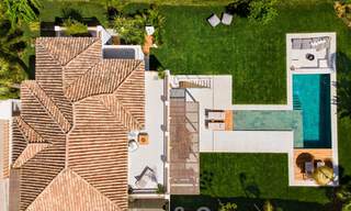 Villa design de luxe prête à être emménagée, à vendre à distance de marche des commodités dans la vallée du golf de Nueva Andalucia, Marbella 46696 