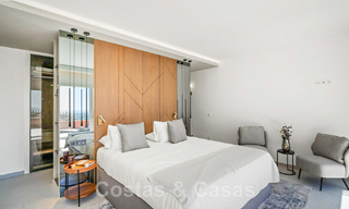 Penthouse moderne et rénové de 4 chambres à vendre avec une vue sublime sur la mer dans une communauté fermée à Benahavis - Marbella 47136 