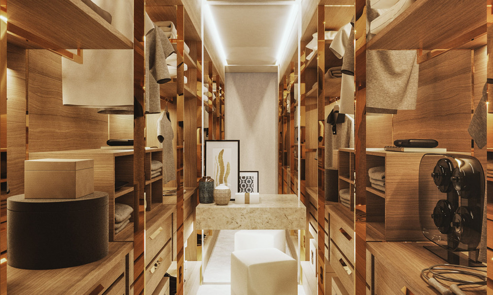 Nouvelle villa design à vendre, à l'architecture moderne et offrant une vue imprenable sur la mer, sur la très convoitée Golden Mile de Marbella 47103