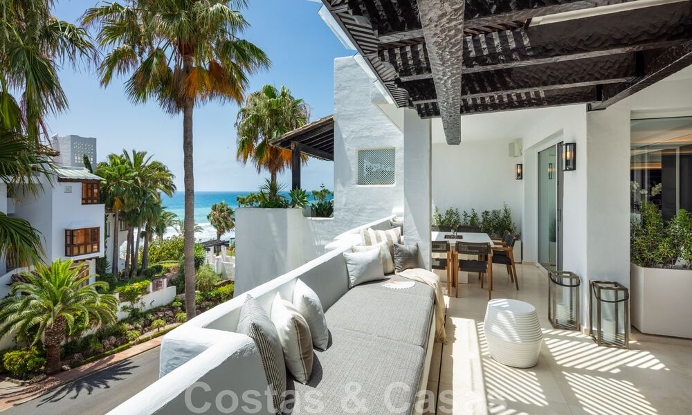 Penthouse contemporain rénové à vendre avec vue sur la mer à Puente Romano, au cœur de la Golden Mile, Marbella 46873