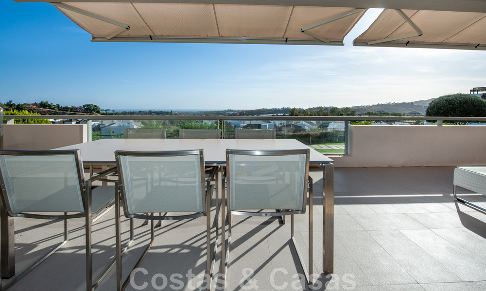 Appartement de luxe très spacieux, lumineux et moderne de 3 chambres à coucher à vendre avec vue imprenable sur la mer à Marbella - Benahavis 46845