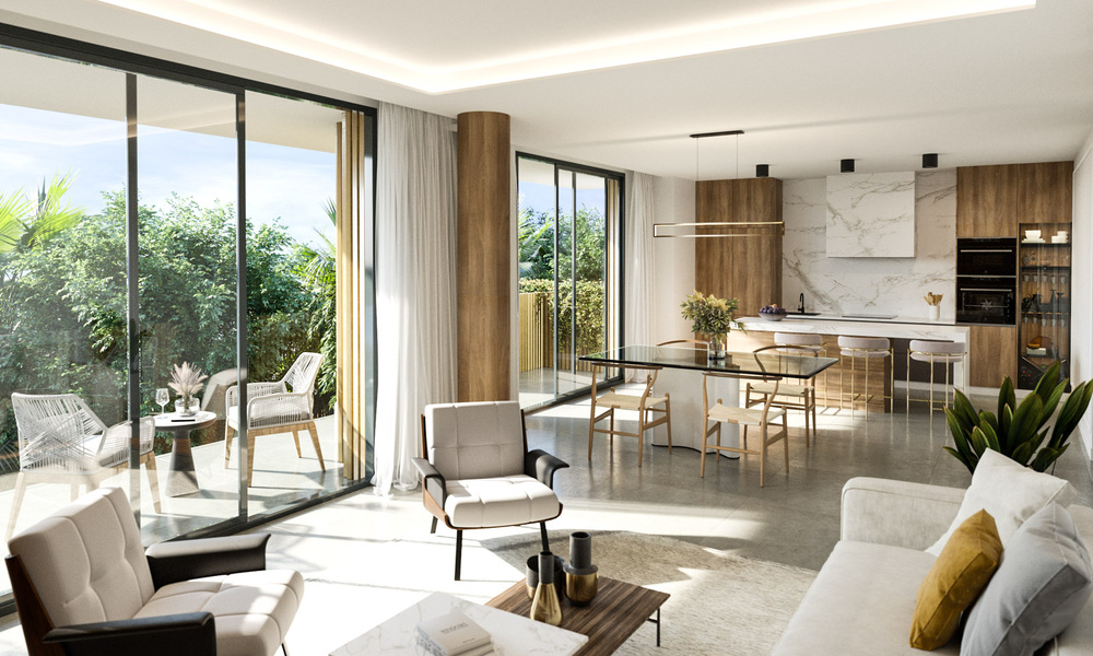 Appartements de luxe nouvellement construits à vendre à deux pas de la plage, au cœur du centre de Marbella 46854