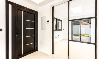 Belle villa de plain-pied à vendre, à distance de marche de la plage d'Elviria, à l'est du centre de Marbella 46892 