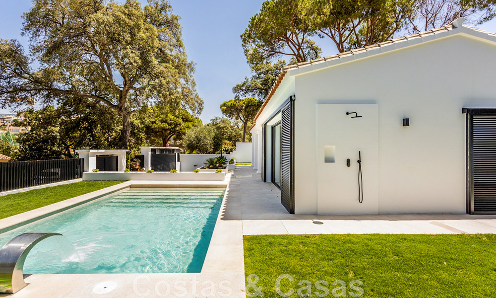 Belle villa de plain-pied à vendre, à distance de marche de la plage d'Elviria, à l'est du centre de Marbella 46906